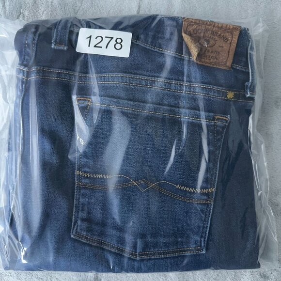 Lucky Brand Jeans Women's Size 12/31 Charlie Skinny Distressed Denim Blue - Picture 11 of 11